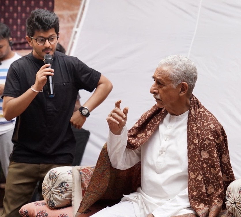 Mr. Naseeruddin Shah perform classical music