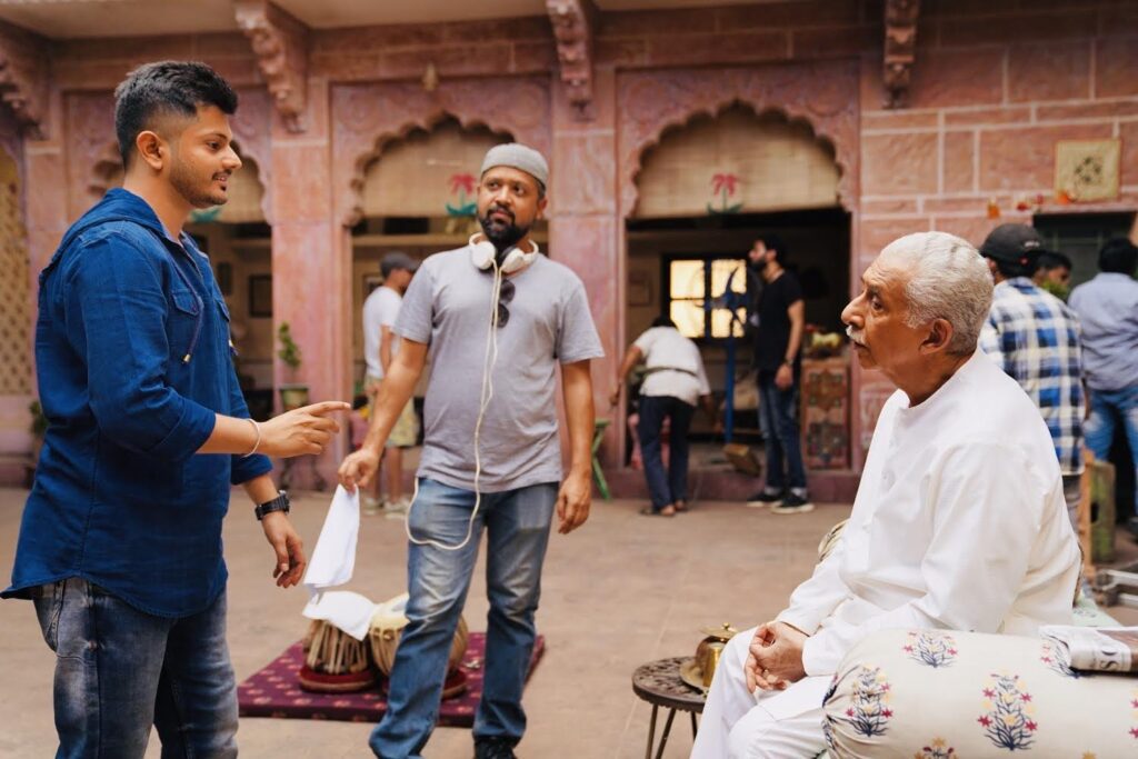 Mr. Naseeruddin Shah with the Akshat Parikh