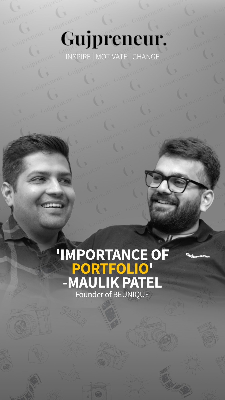 Maulik Patel -Founder of Beunique - Gujpreneur