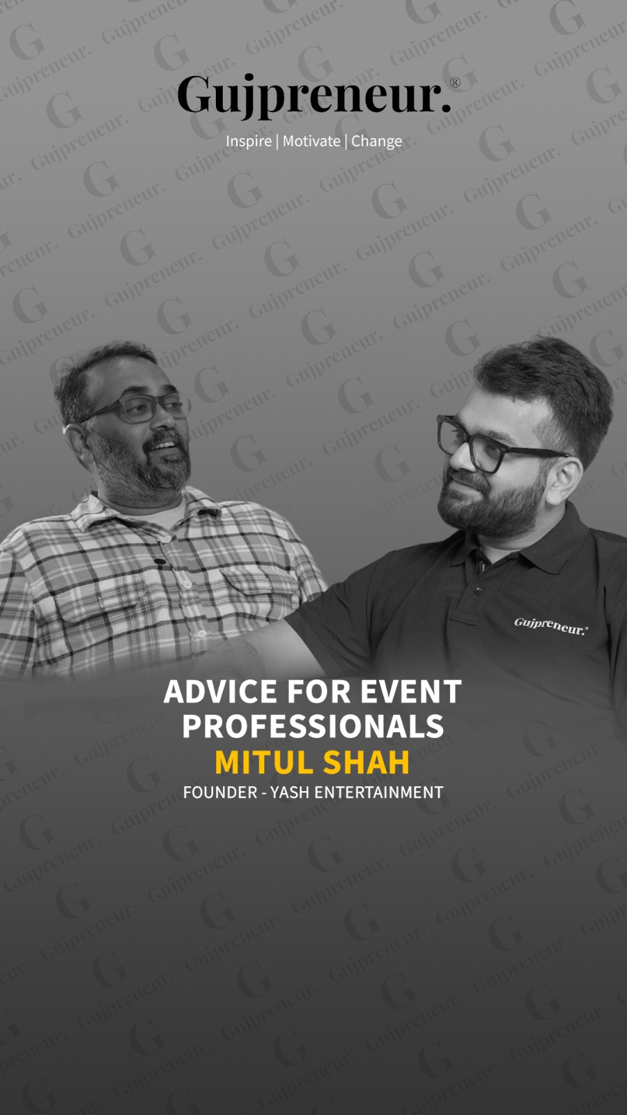 Advice For Event Professionals - Mitul Shah