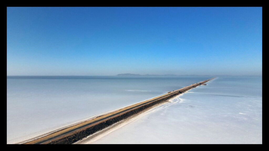 Scenic Road to Heaven in Kutch.