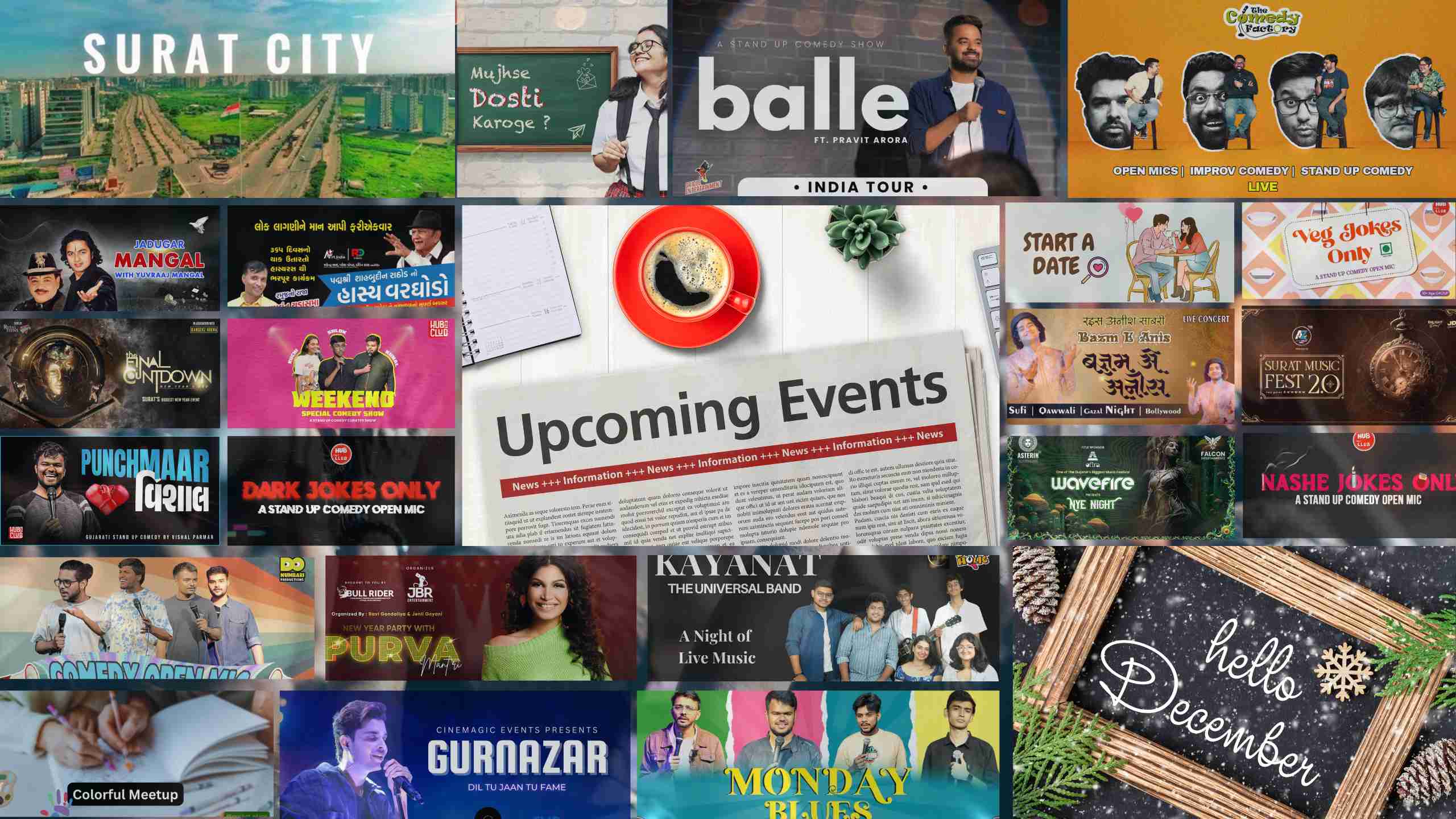 Upcoming Events in Ahmedabad—December 2024