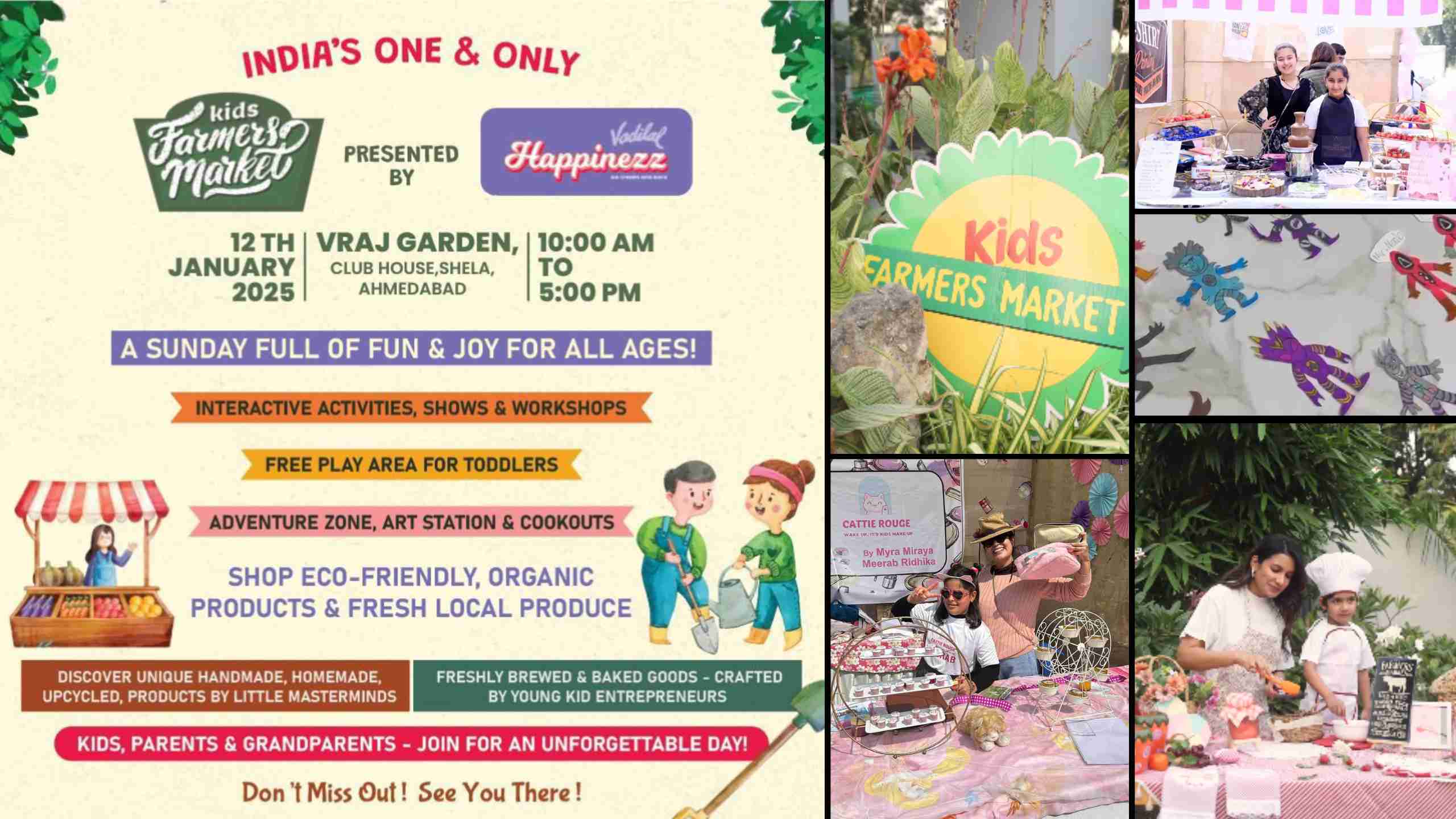 India’s one and only Kids Farmers Market: Kids Special Event