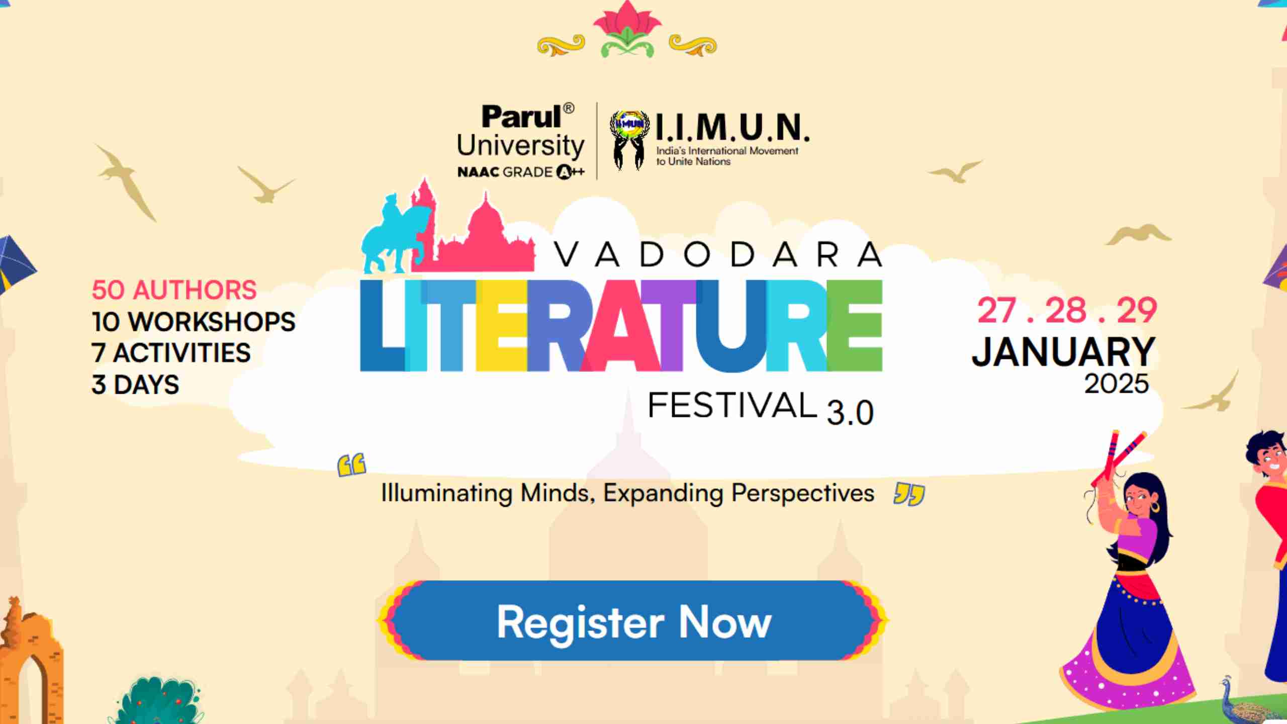 Vadodara Literature Fest 3.0: Weaving the Magic of Words