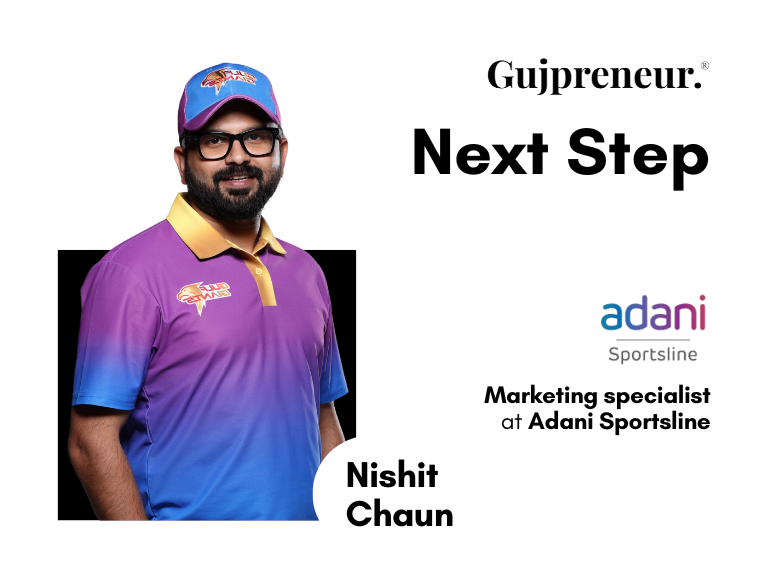 Nishit Chaun designated as Marketing Specialist at Adani Sportsline