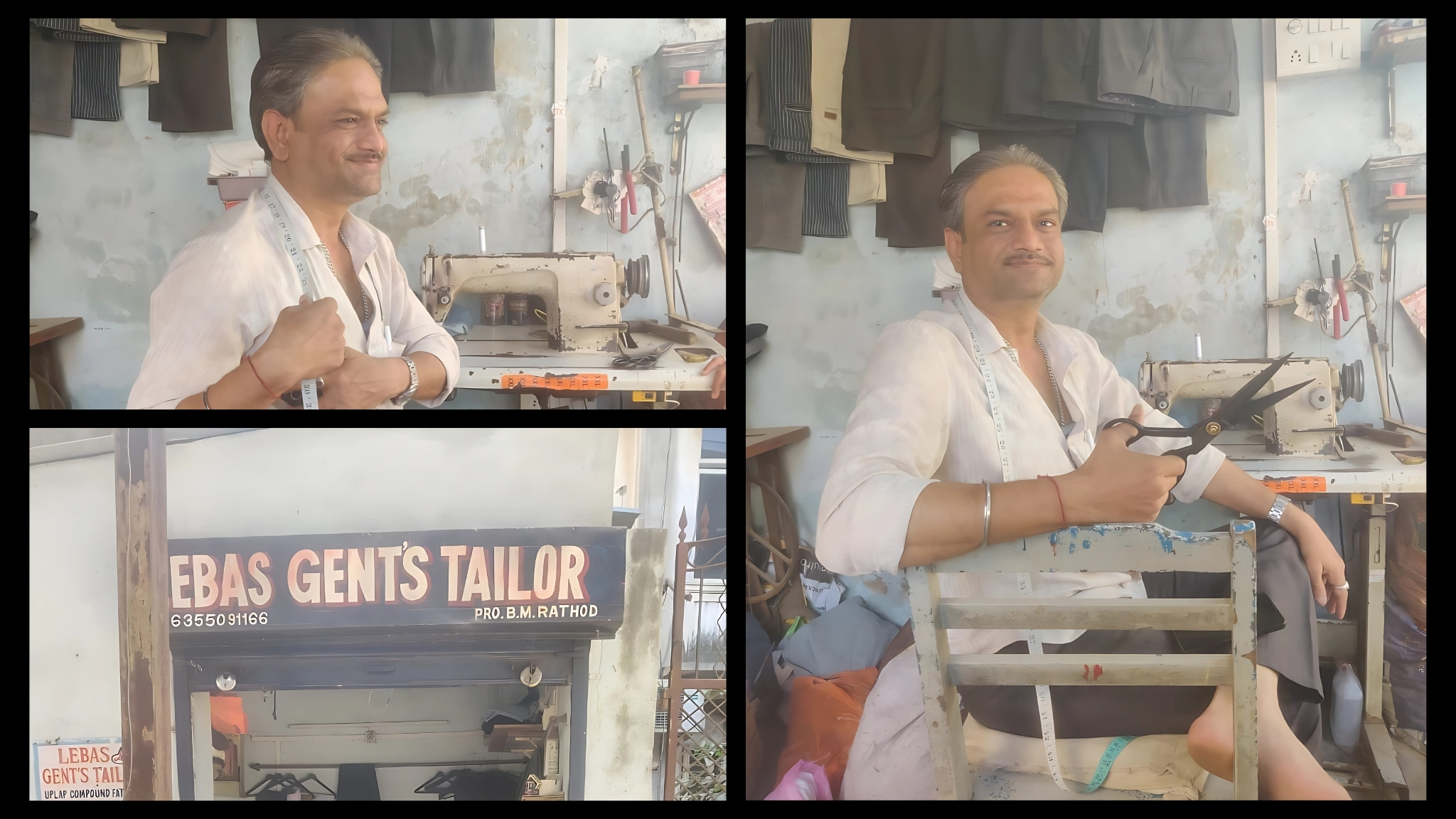 Gujarat Tailor Building On Father's Dreams