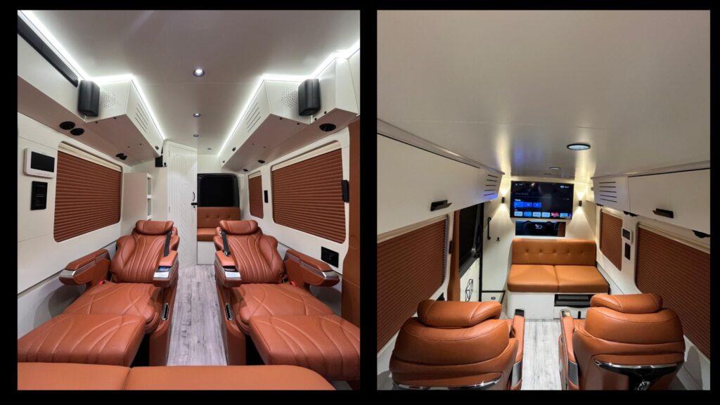 Interior of Luxury Caravans