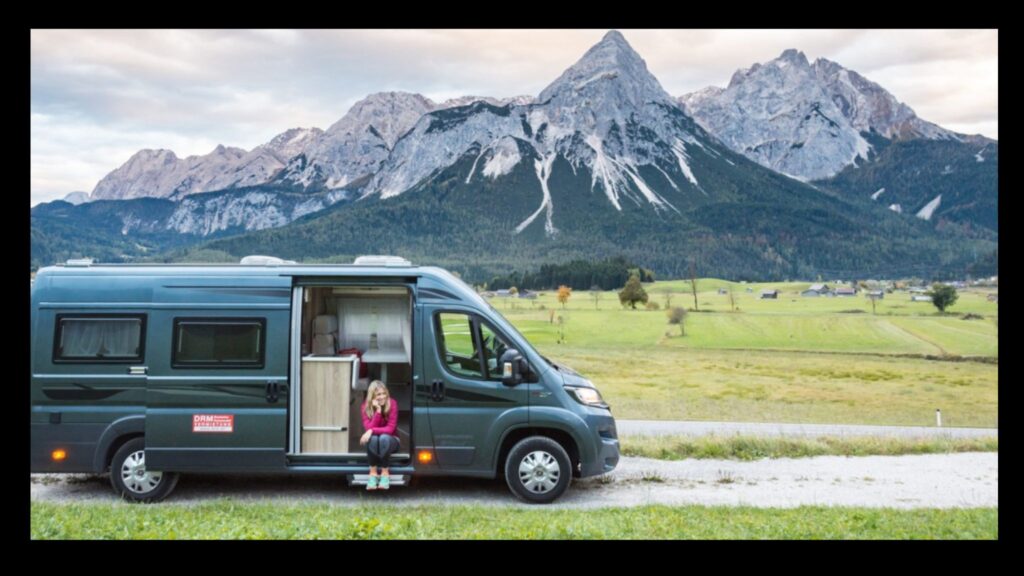 Exterior of Luxury Caravans