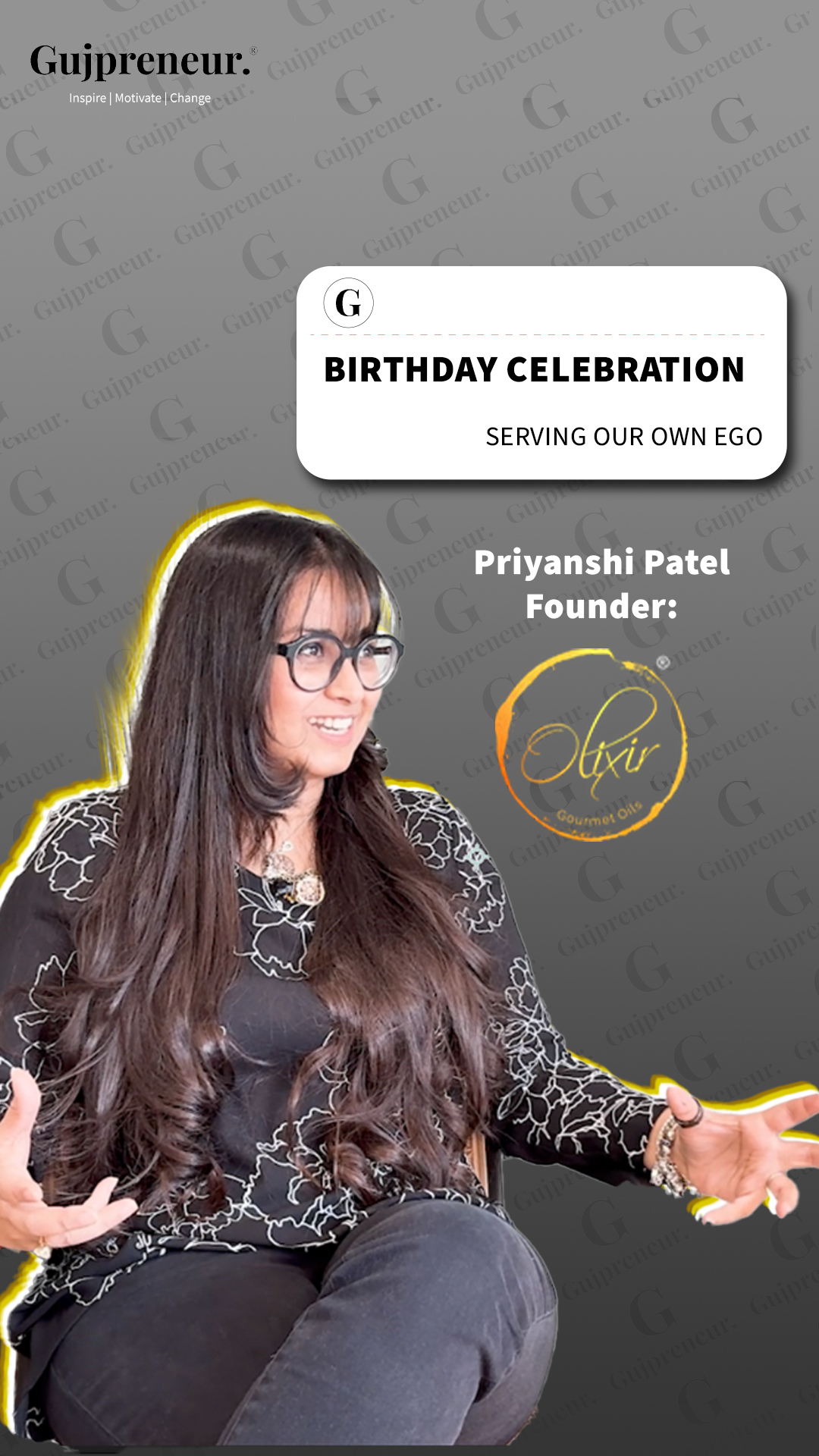 priyanshi patel - founder of olixir