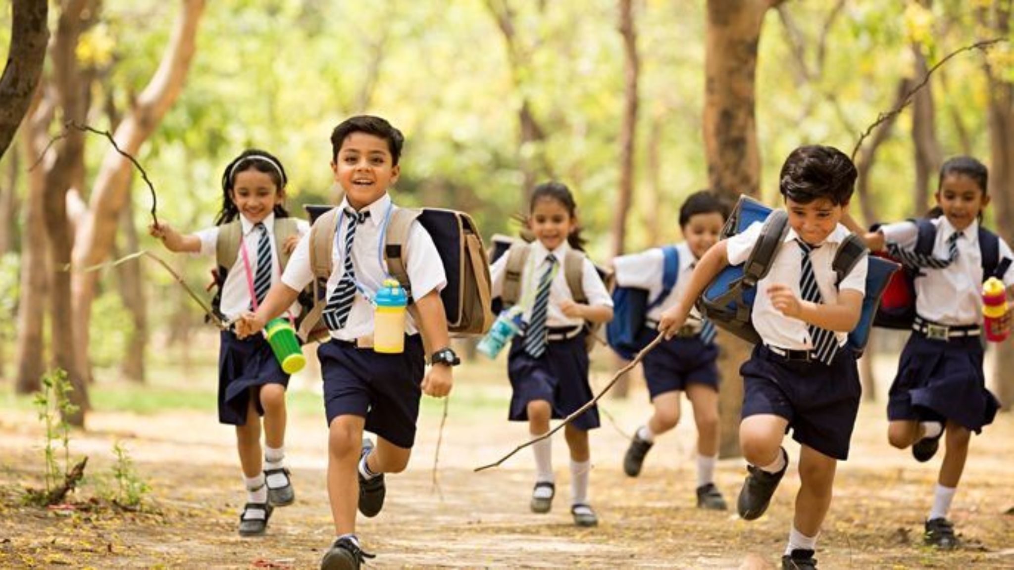 Students Going To Schools