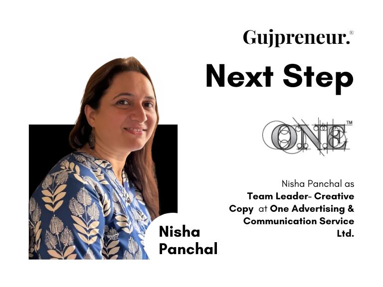 Nisha Panchal Joins One Advertising as Team Lead - Next Step Gujpreneur