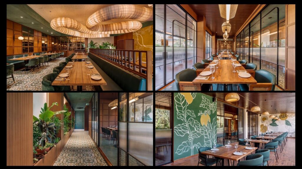 Interior of Bottega Ahmedabad Interior of Bottega Ahmedabad