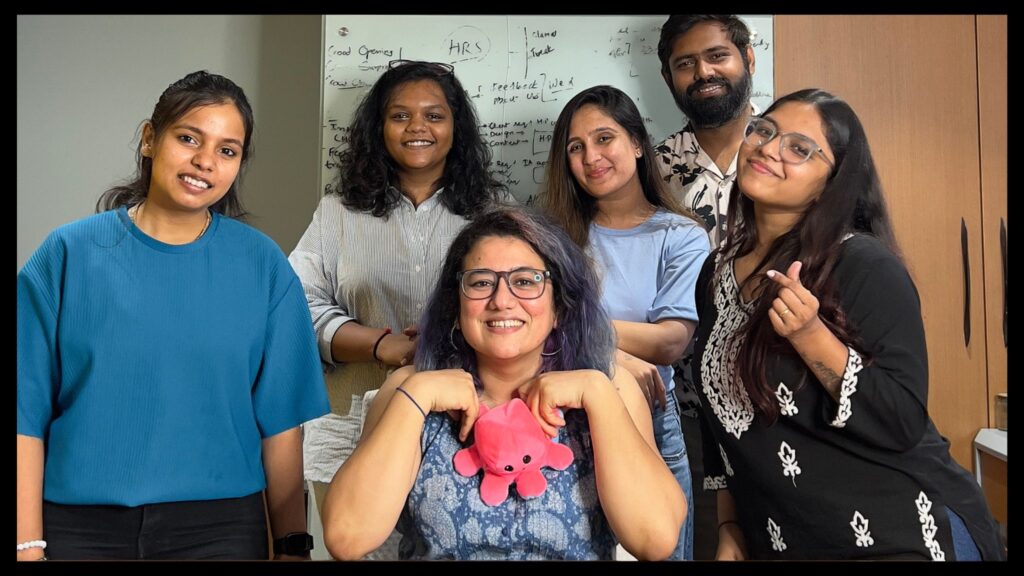 Shefali Pandey and her team of writers, strategists and account managers
