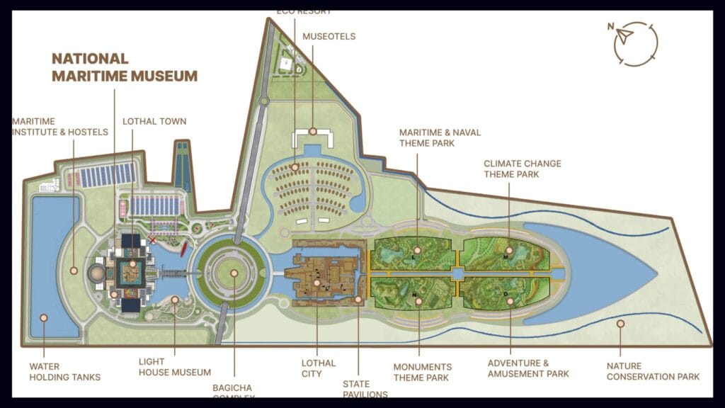 What's the plan - Lothal Maritime new development Map What's the plan - Lothal Maritime new development Map
