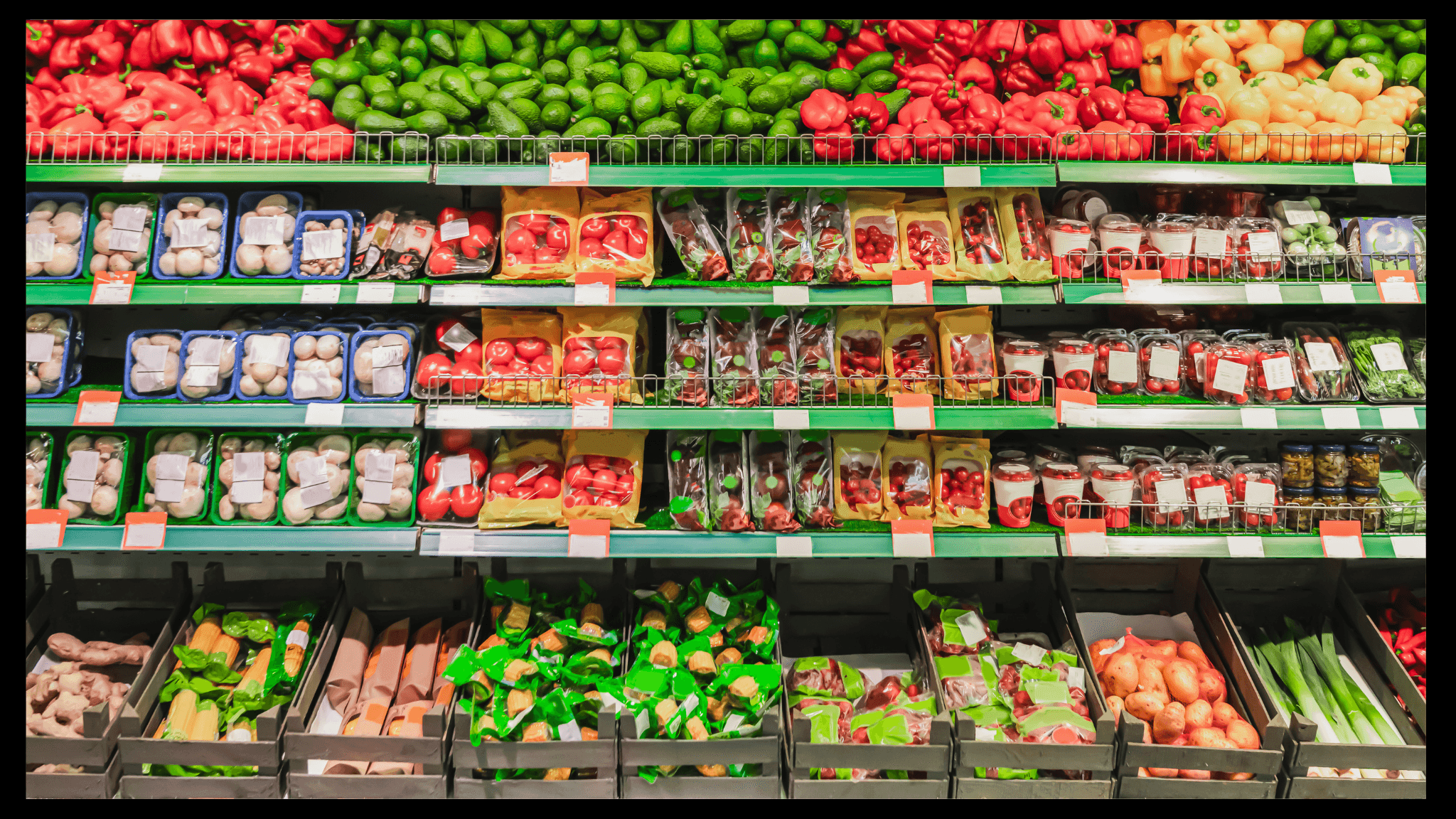 organized modern retail stores