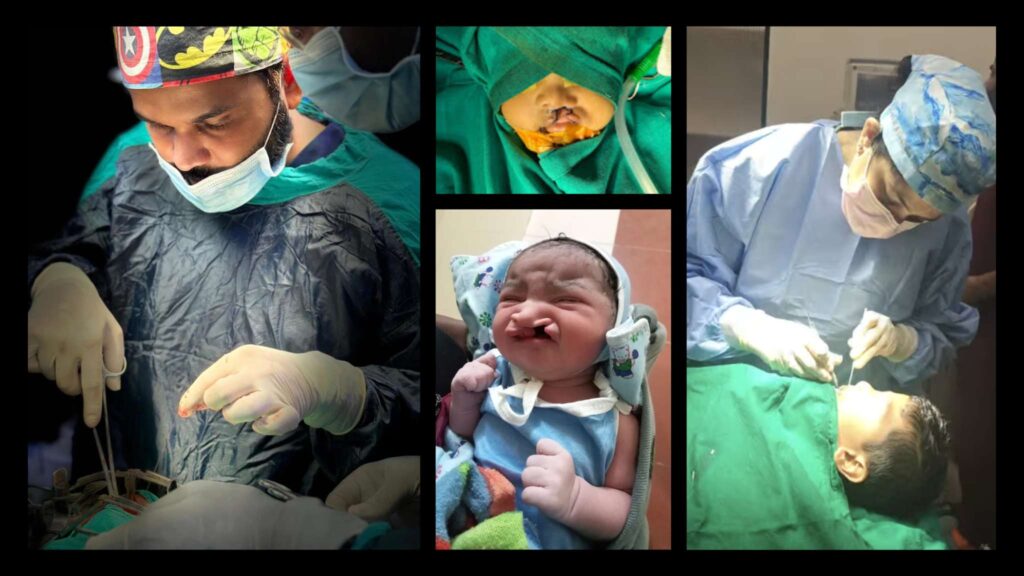 FaceDent dental hospital Ahmedabad with Dr Rishabh Shah and Dr Nupur Shah in consultation
