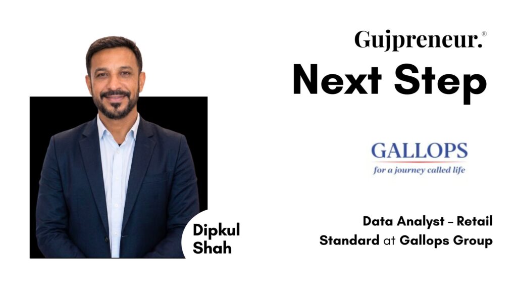 Dipkul Shah begins his journey with Gallops Group as Data Analyst in the automotive retail sector.