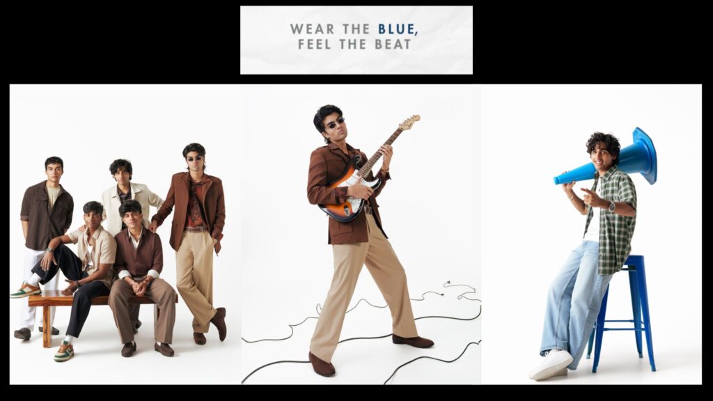 JadeBlue x OutStation campaign by ZGC featuring youth-focused fashion visuals and music-led brand storytelling.