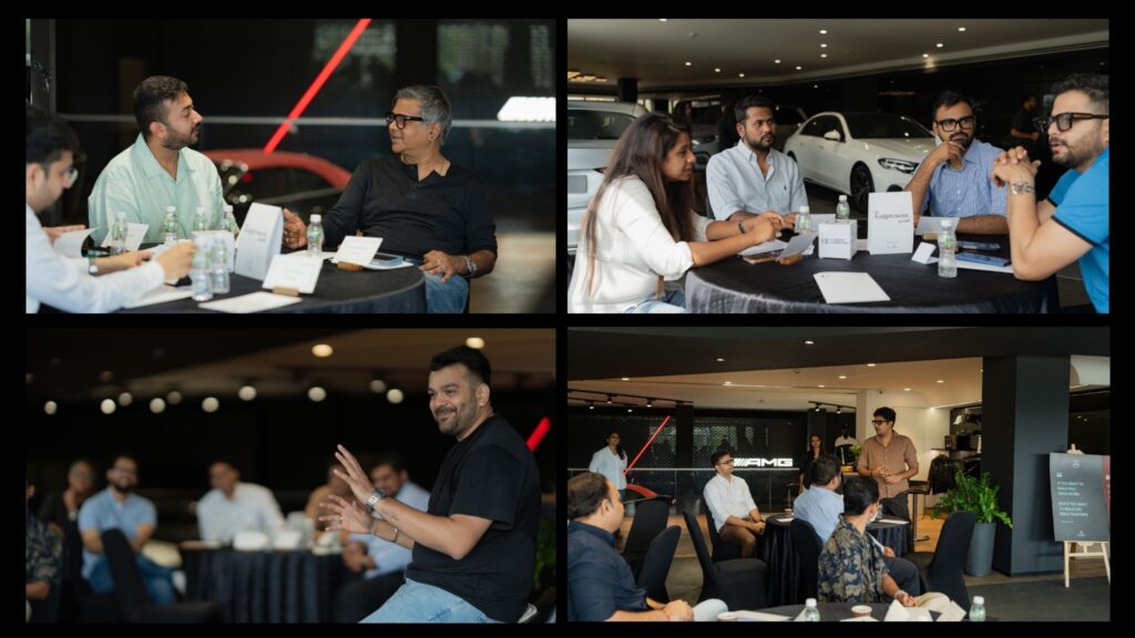 Gujpreneur Socials Breakfast Table third edition at Mercedes-Benz Landmark Ahmedabad with entrepreneurs and business leaders Gujpreneur Socials Breakfast Table third edition at Mercedes-Benz Landmark Ahmedabad with entrepreneurs and business leaders