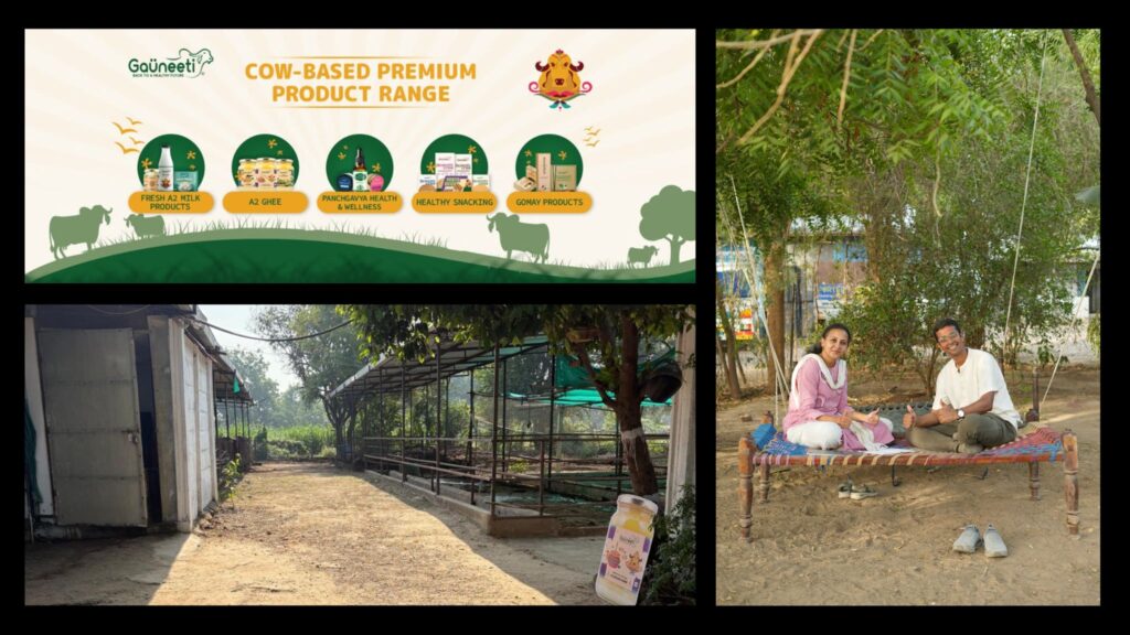 GauNeeti Premium Dairy founder story from 4 Gir cows to a trusted A2 dairy brand serving thousands of families across India GauNeeti Premium Dairy founder story from 4 Gir cows to a trusted A2 dairy brand serving thousands of families across India