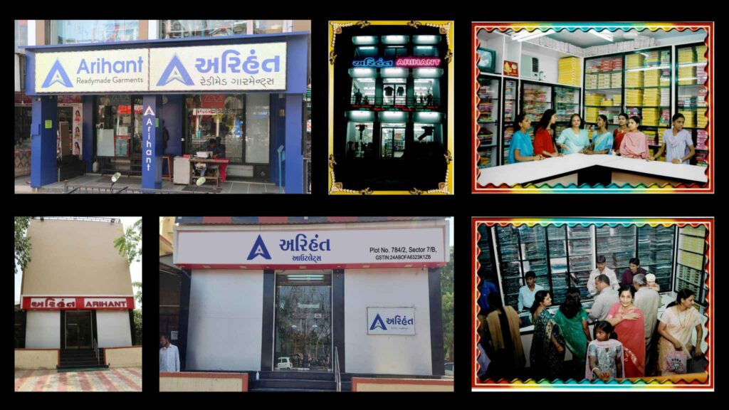 Arihant Gandhinagar | 41 Years of Family Retail Excellence Arihant Gandhinagar family retail store serving customers across generations with trusted fashion and lifestyle products