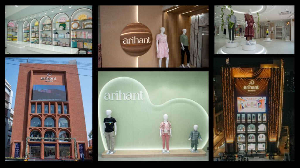 Arihant Gandhinagar | 41 Years of Family Retail Excellence Arihant Gandhinagar family retail store serving customers across generations with trusted fashion and lifestyle products