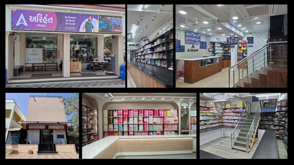 Arihant Gandhinagar | 41 Years of Family Retail Excellence Arihant Gandhinagar family retail store serving customers across generations with trusted fashion and lifestyle products
