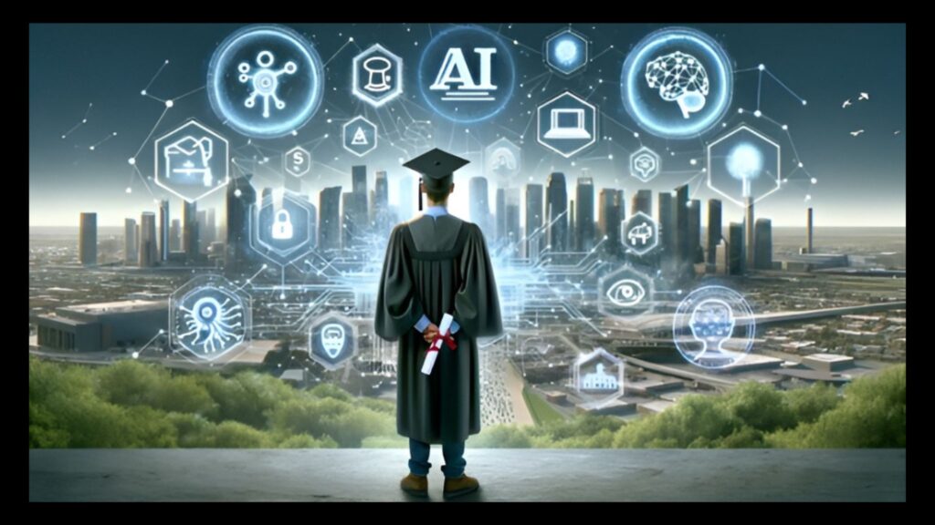 Students learning AI and Data Science through Gujarat AI Education programs at universities preparing for future careers. Students learning AI and Data Science through Gujarat AI Education programs at universities preparing for future careers.