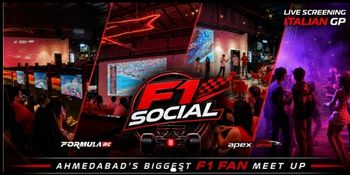 F1 Social 2.0 Ahmedabad F1 fan meetup and Italian GP race screening