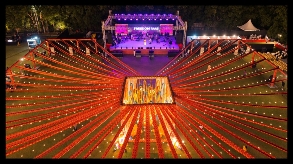 Freeedom Raas Ahmedabad bringing together Garba, community celebration and social responsibility. Freeedom Raas Ahmedabad bringing together Garba, community celebration and social responsibility.